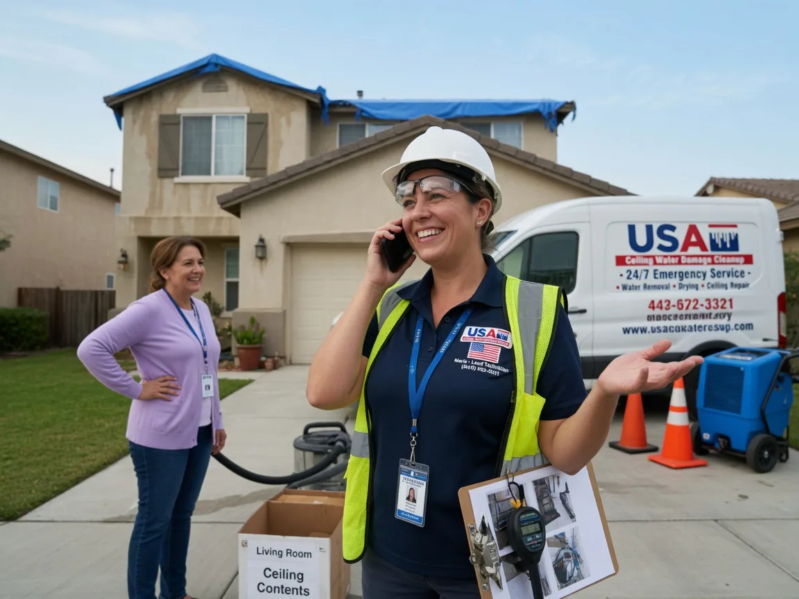 Ceiling Water Damage Restoration Oaktown, IN FAQs